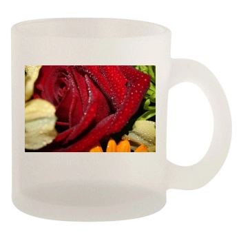 Flowers 10oz Frosted Mug