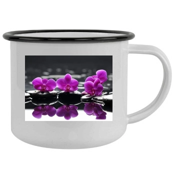 Flowers Camping Mug