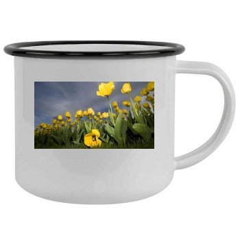 Flowers Camping Mug