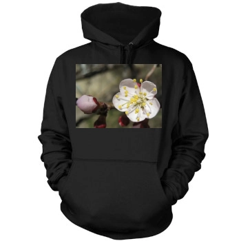 Flowers Mens Pullover Hoodie Sweatshirt