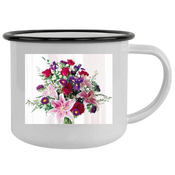 Flowers Camping Mug