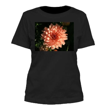 Flowers Women's Cut T-Shirt