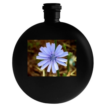 Flowers Round Flask