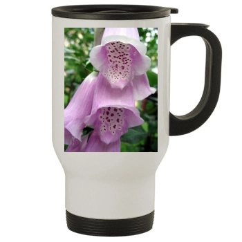 Flowers Stainless Steel Travel Mug