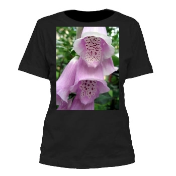 Flowers Women's Cut T-Shirt