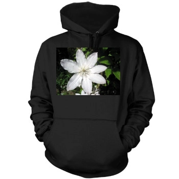 Flowers Mens Pullover Hoodie Sweatshirt