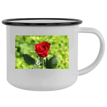 Flowers Camping Mug