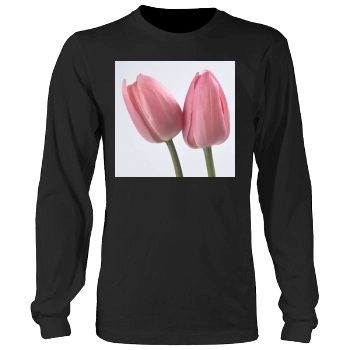 Flowers Men's Heavy Long Sleeve TShirt