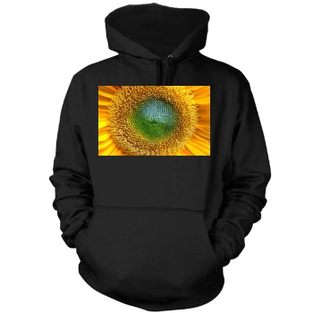 Flowers Mens Pullover Hoodie Sweatshirt