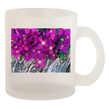 Flowers 10oz Frosted Mug