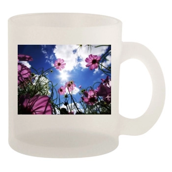 Flowers 10oz Frosted Mug