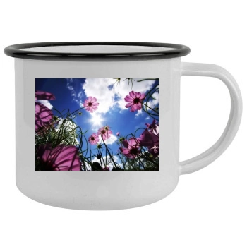 Flowers Camping Mug