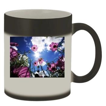 Flowers Color Changing Mug