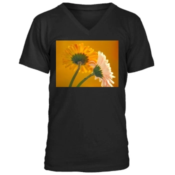 Flowers Men's V-Neck T-Shirt