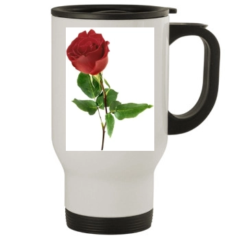 Flowers Stainless Steel Travel Mug