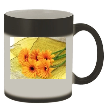 Flowers Color Changing Mug