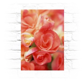 Flowers Metal Wall Art