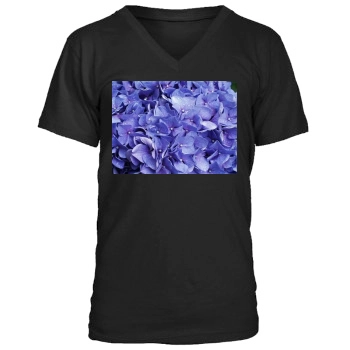 Flowers Men's V-Neck T-Shirt