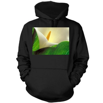 Flowers Mens Pullover Hoodie Sweatshirt