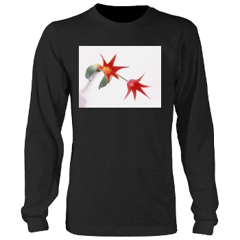 Flowers Men's Heavy Long Sleeve TShirt