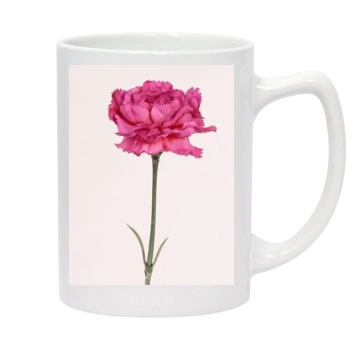 Flowers 14oz White Statesman Mug