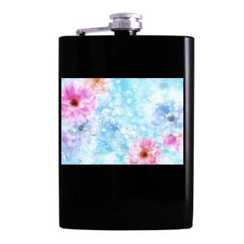 Flowers Hip Flask