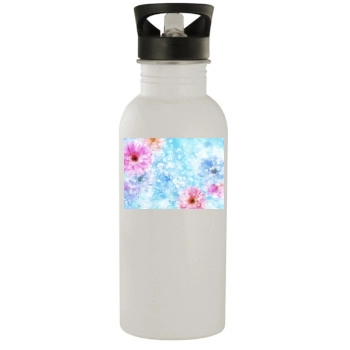 Flowers Stainless Steel Water Bottle