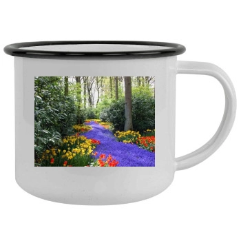 Flowers Camping Mug