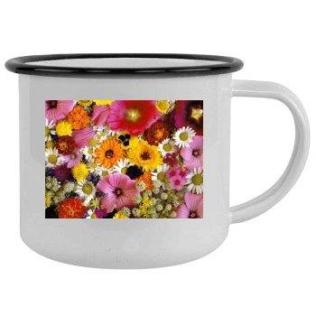 Flowers Camping Mug