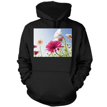 Flowers Mens Pullover Hoodie Sweatshirt