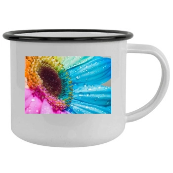 Flowers Camping Mug