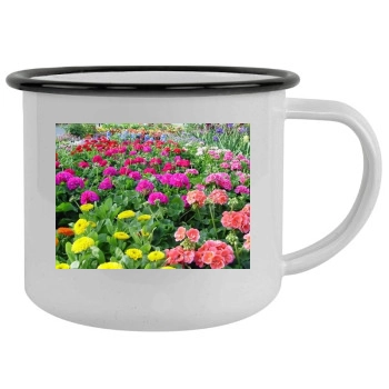 Flowers Camping Mug