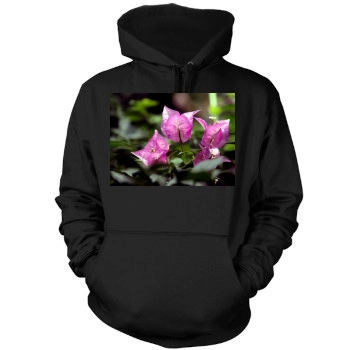 Flowers Mens Pullover Hoodie Sweatshirt