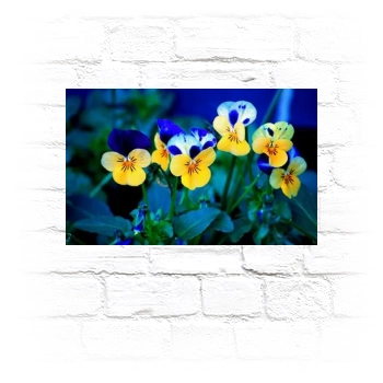 Flowers Metal Wall Art