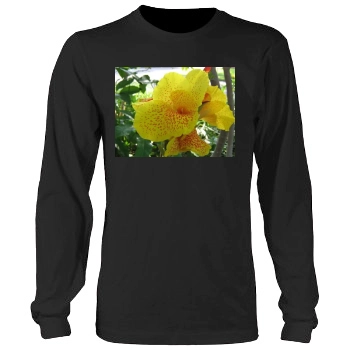 Flowers Men's Heavy Long Sleeve TShirt