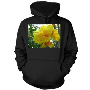 Flowers Mens Pullover Hoodie Sweatshirt