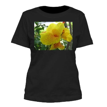 Flowers Women's Cut T-Shirt