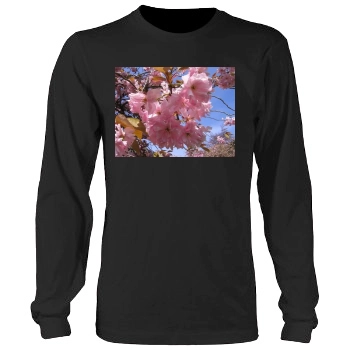 Flowers Men's Heavy Long Sleeve TShirt