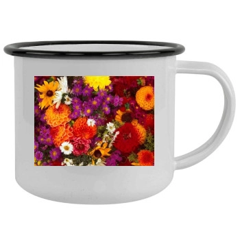 Flowers Camping Mug