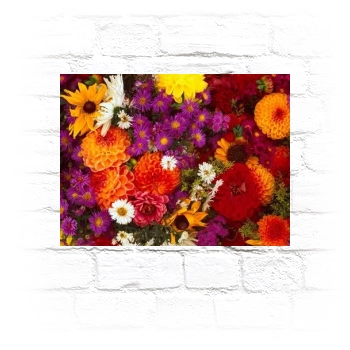 Flowers Metal Wall Art