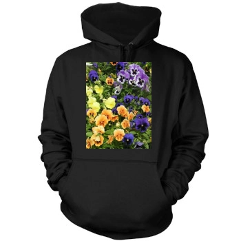 Flowers Mens Pullover Hoodie Sweatshirt