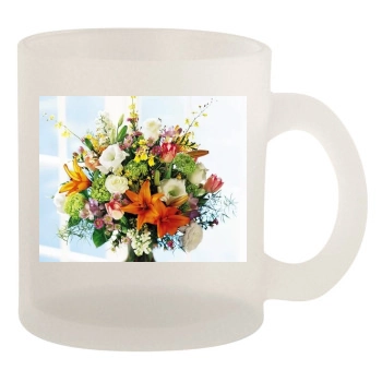 Flowers 10oz Frosted Mug