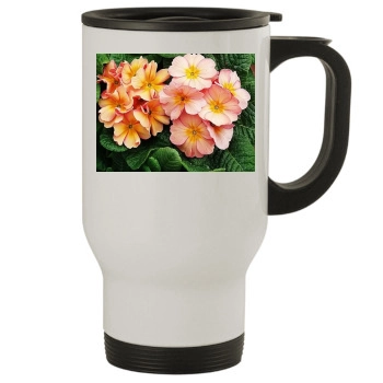 Flowers Stainless Steel Travel Mug