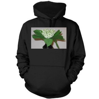 Flowers Mens Pullover Hoodie Sweatshirt