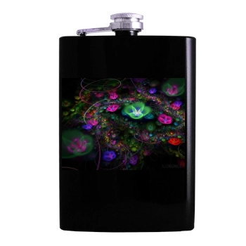 Flowers Hip Flask