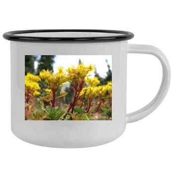 Flowers Camping Mug