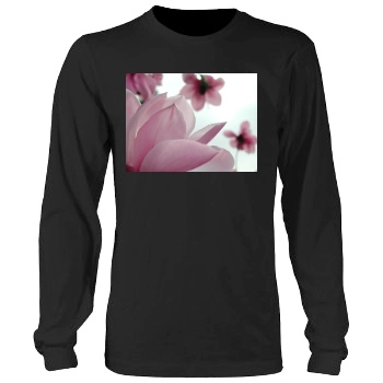 Flowers Men's Heavy Long Sleeve TShirt