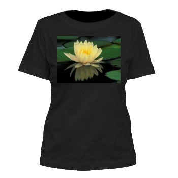 Flowers Women's Cut T-Shirt