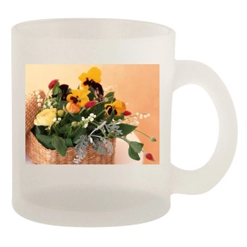 Flowers 10oz Frosted Mug