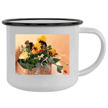 Flowers Camping Mug